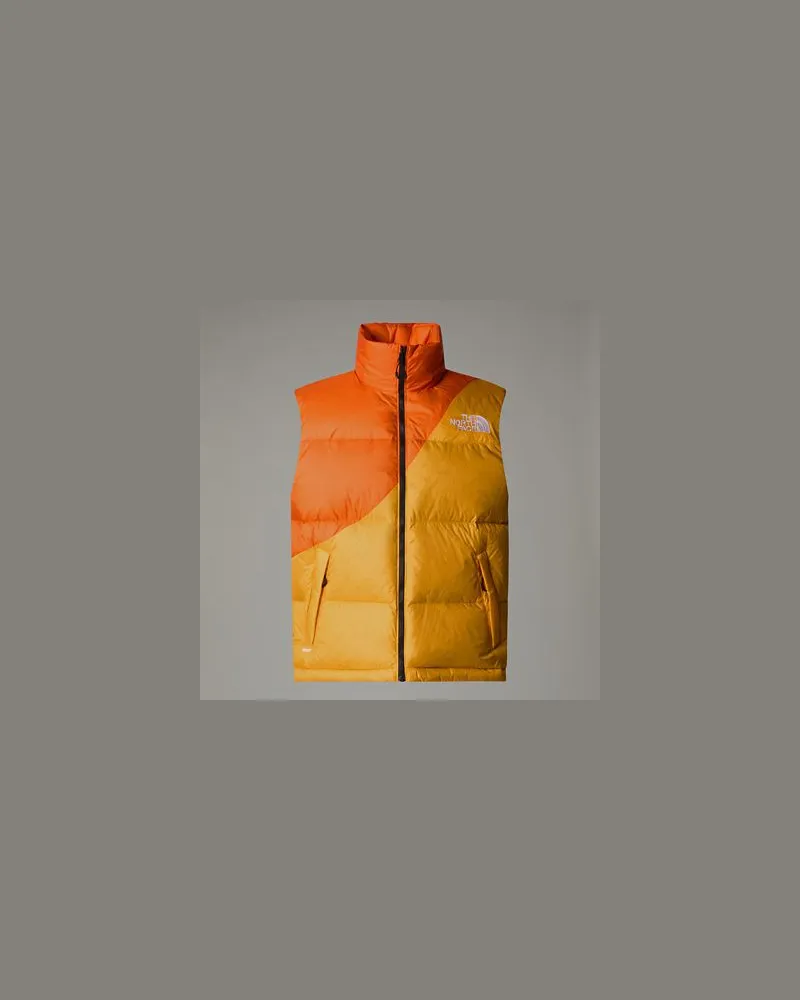 The North Face Tnf X Yinka Ilori Daunenweste (unisex) Orange-apricot Glaze Red