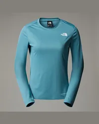 The North Face Shadow Langarm-shirt Algae Blue