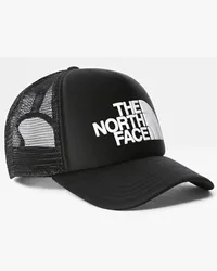 The North Face Tnf Logo Trucker Kappe Tnf -tnf White Black