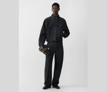 Die Canevas De-Nîmes Jeansjacke - Blau