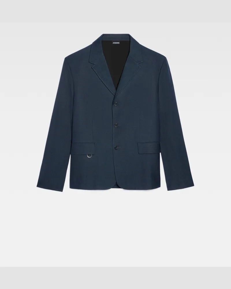 Jacquemus The Cabri Jacket - Dark Navy Dark