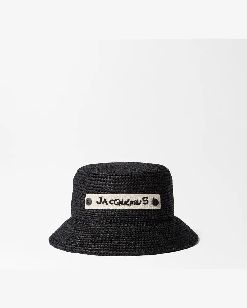Jacquemus Der Plage Fischerhut - Schwarz Schwarz
