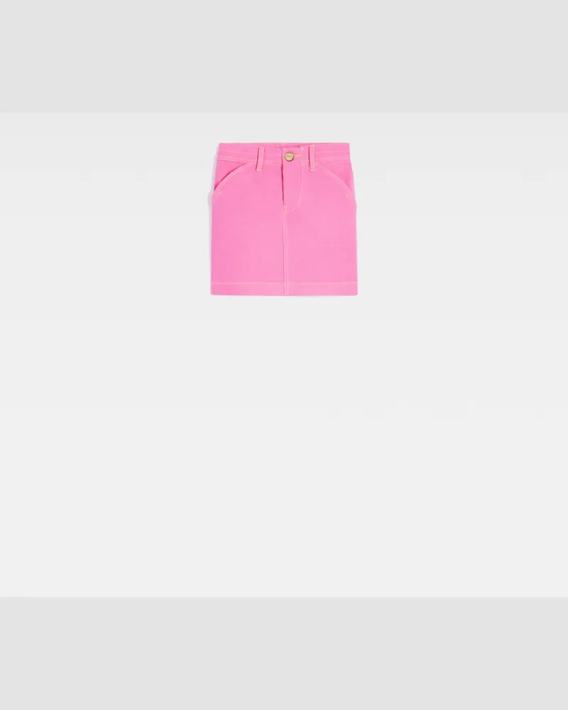 Jacquemus The Kids' De-nîmes Denim Skirt - Pink Pink