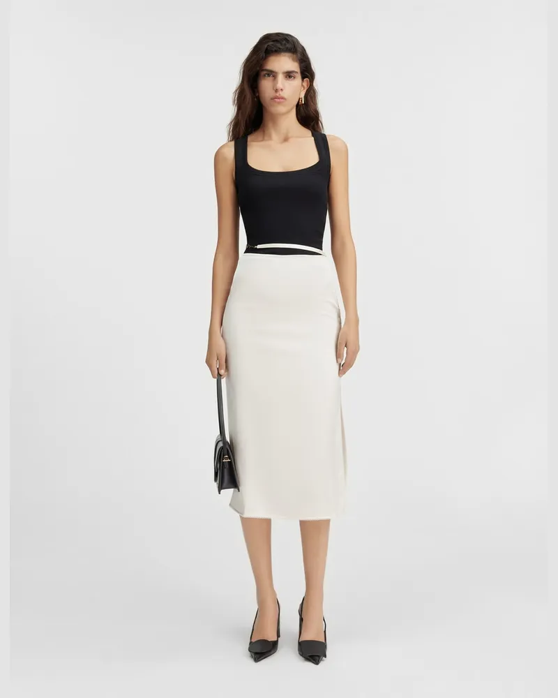 Jacquemus The Notte Skirt - Off-White Off-white