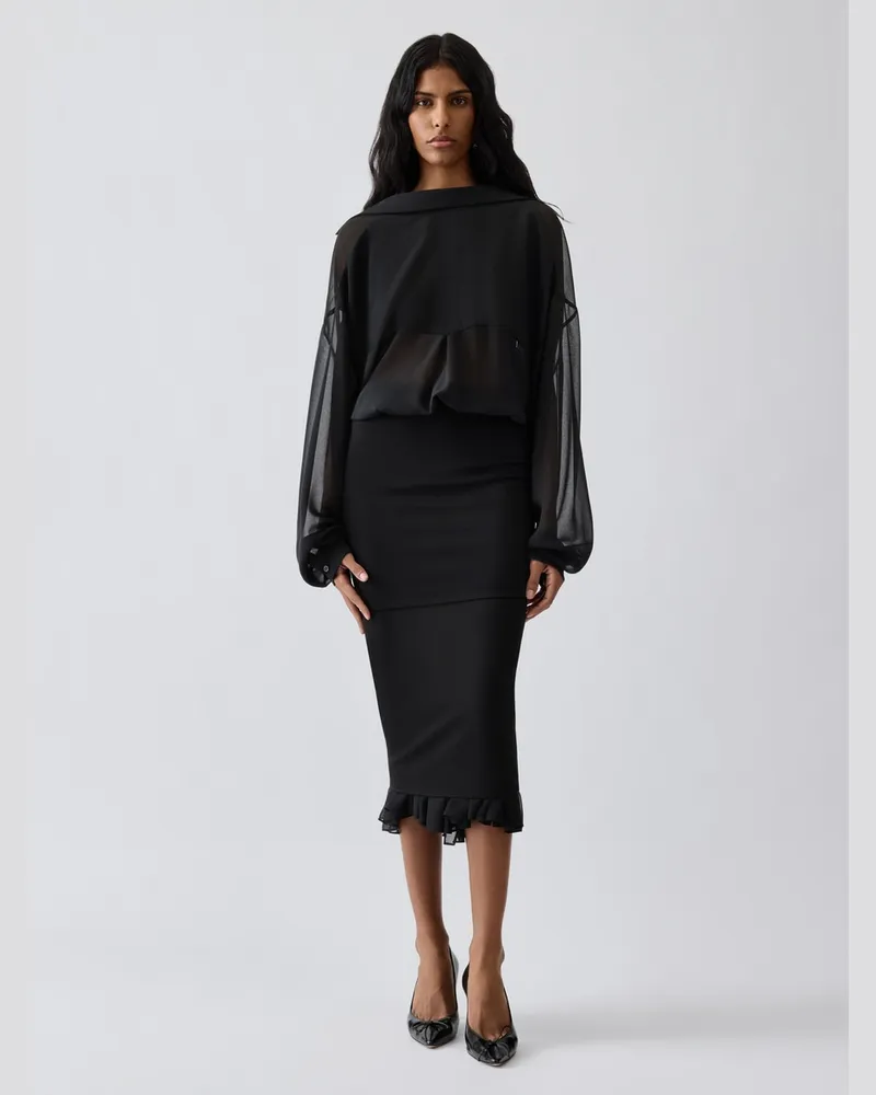 Jacquemus La Robe Siroco - Schwarz Schwarz