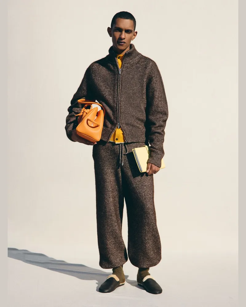 Jacquemus Die Pilu Strickjacke - Braun Braun