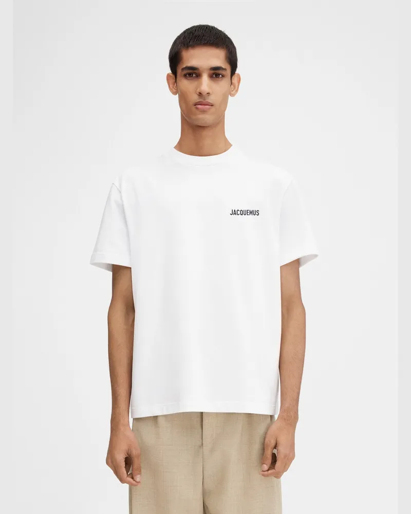 Jacquemus Le T-shirt Adresse Los Angeles - Los Angeles Weiß Los