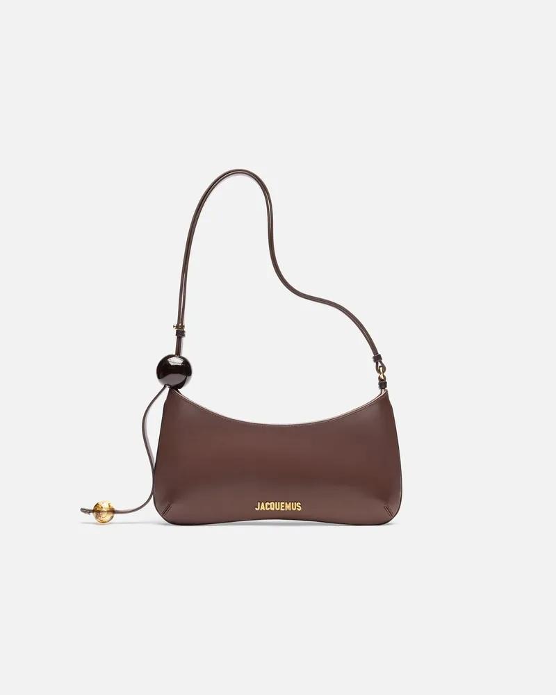 Jacquemus The Bisou Perle - Medium Brown Medium