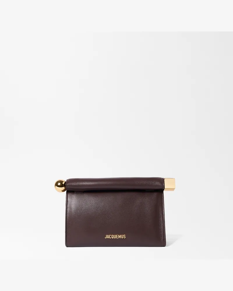 Jacquemus Die Rond Carré Tasche - Midnight Braun Midnight
