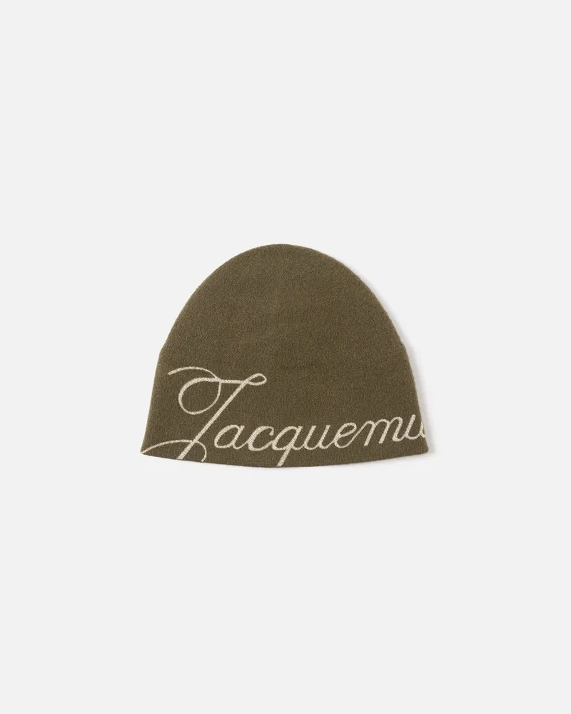 Jacquemus The Atelier Beanie - Khaki Khaki