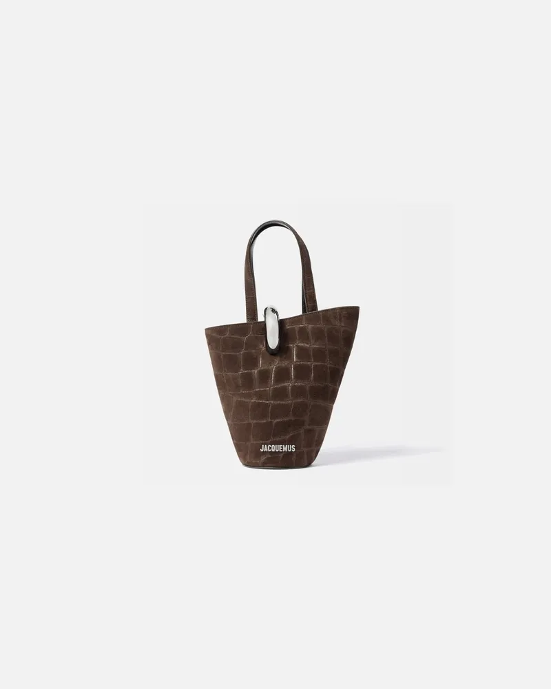 Jacquemus Le Petit Bambola - Dark Braun Dark