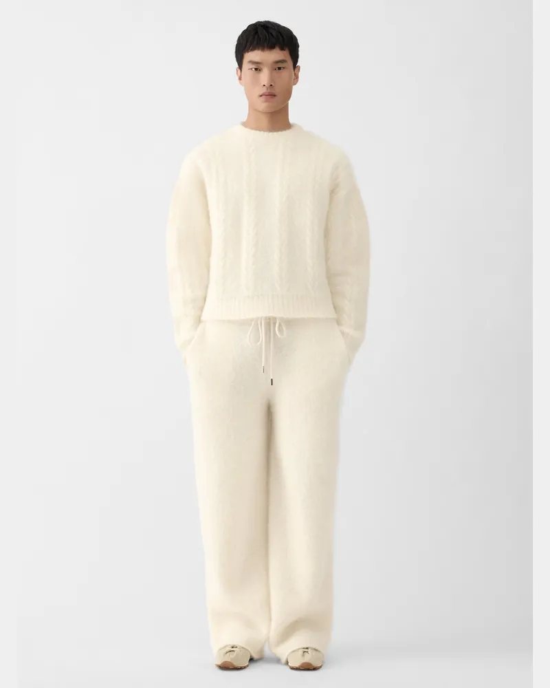 Jacquemus Der Nuvola Pullover - Weiß Cremeweiß