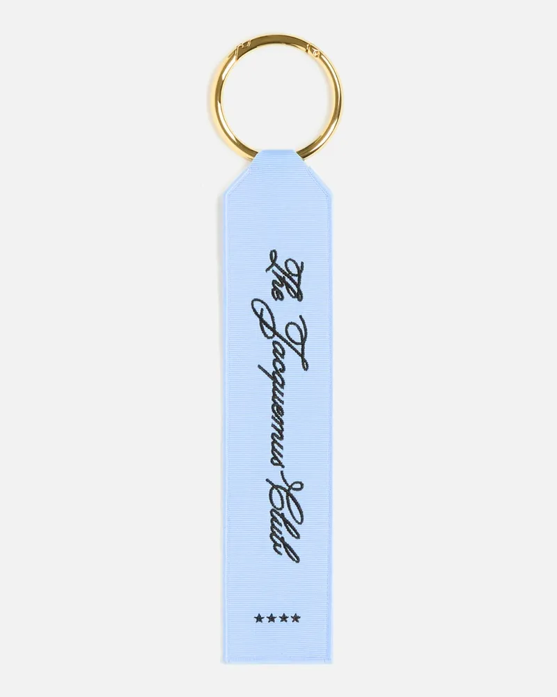 Jacquemus The Hôtel Keyring - Light Blue Light
