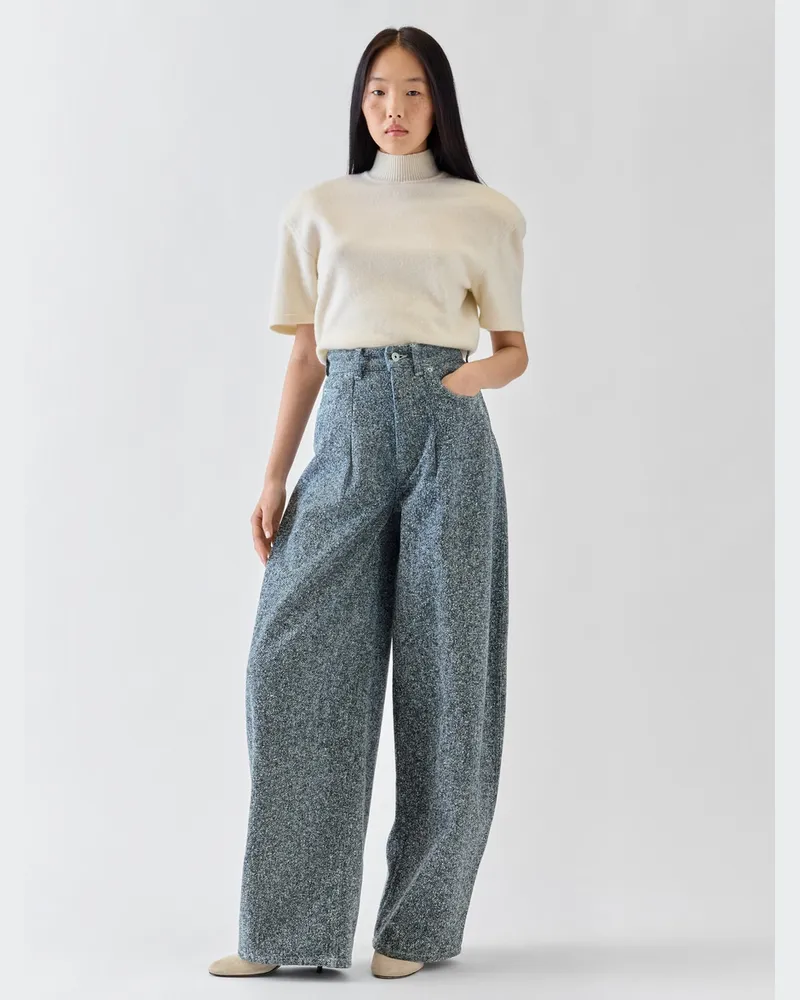 Jacquemus Die Ovalo De-Nîmes Hose Aus Denim - Blau Blau