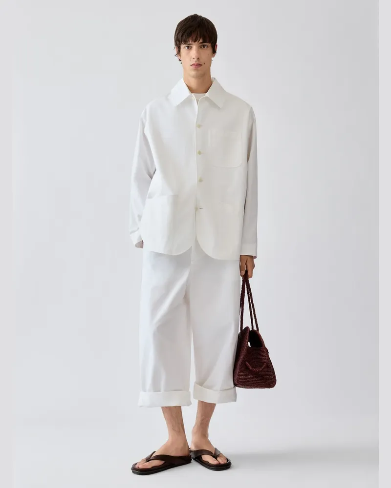 Jacquemus The Boutis Jacket - White White