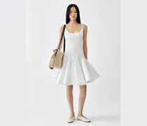 Das Agave Minikleid - Weiß