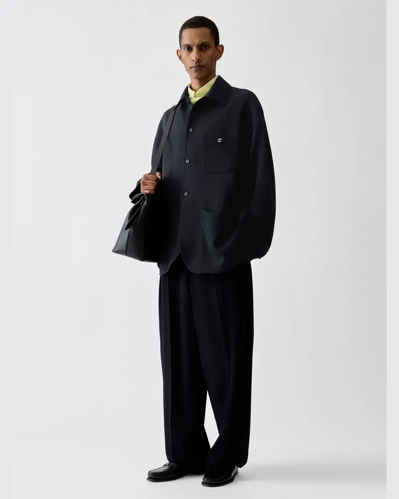 Jacquemus Die Strada Jacke - Blau Dunkelmarineblau