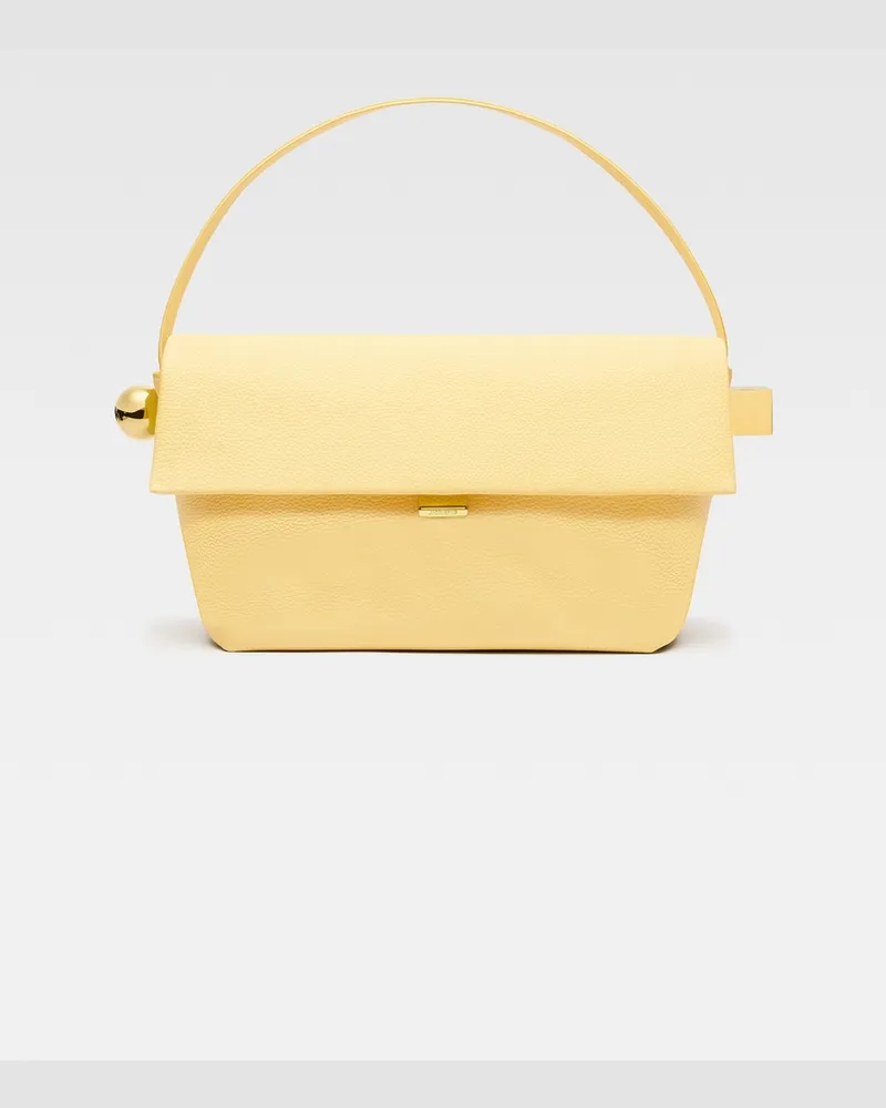 Jacquemus The Large Rond Carré - Light Yellow Light