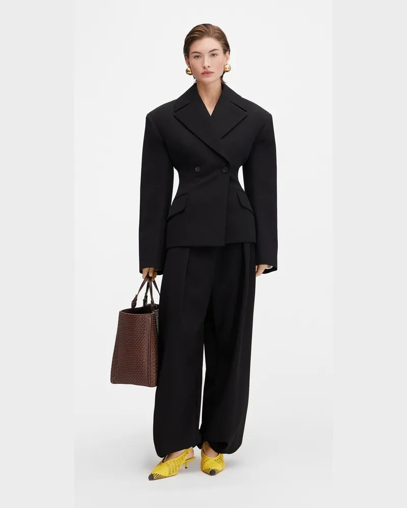 Jacquemus The Norma Jacket - Black Black