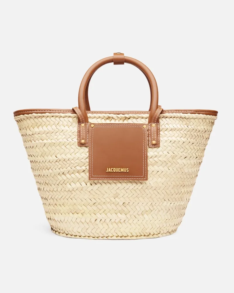 Jacquemus The Soli Basket - Light Brown Light