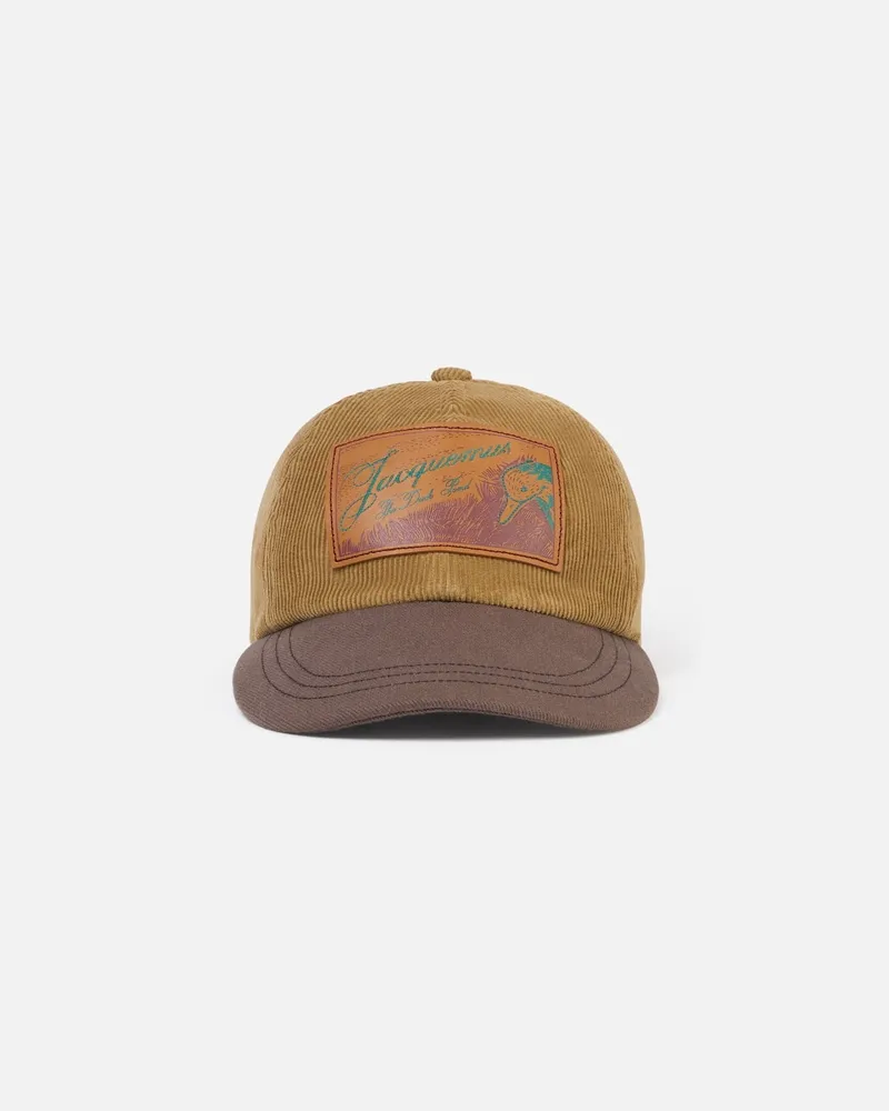Jacquemus The Canard Baseball Cap - Multi Brown Multi