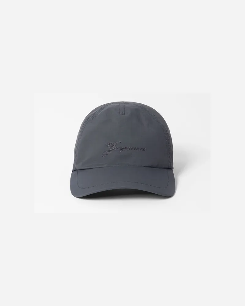 Jacquemus Die Baluchon Baseballkappe - Dark Grau Dark