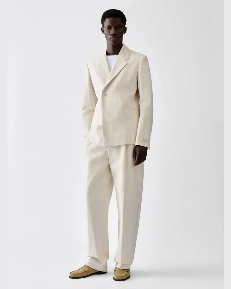 Jacquemus Die Melo Jacke - Weiß Cremeweiß