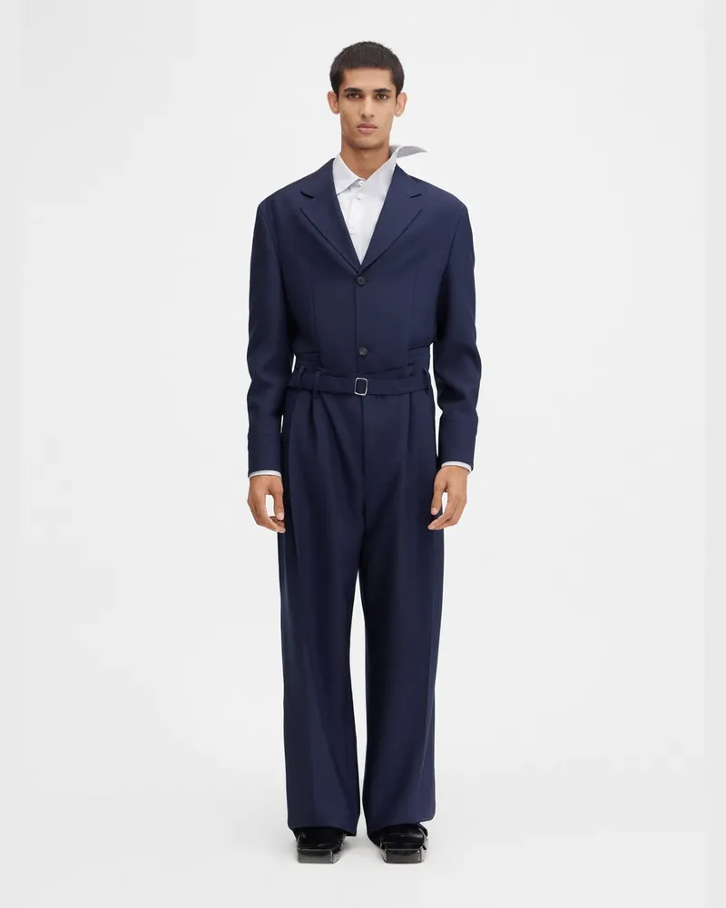 Jacquemus The Canevas Pants - Navy Navy