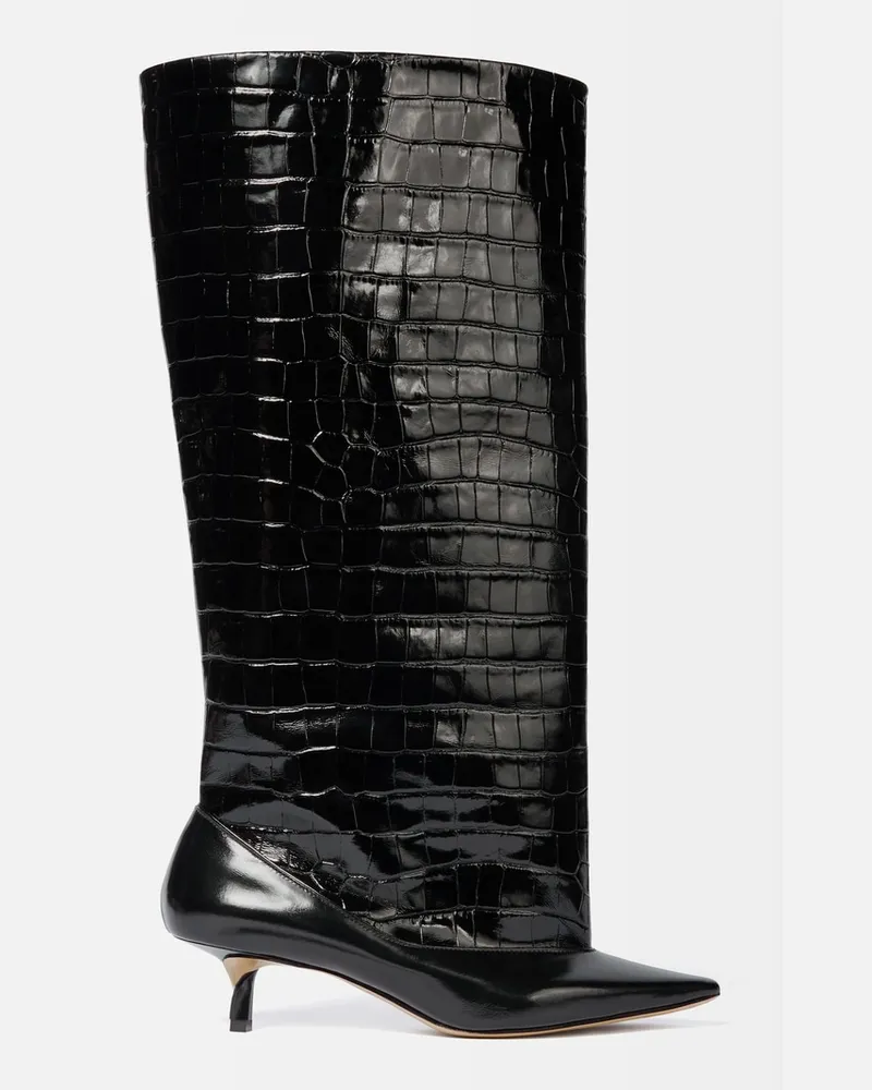Jacquemus Die Hohen Tourni Stiefel - Schwarz Schwarz