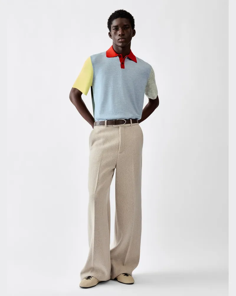 Jacquemus Das Arlequin Polohemd - Multi-Color Rainbow Multi-color