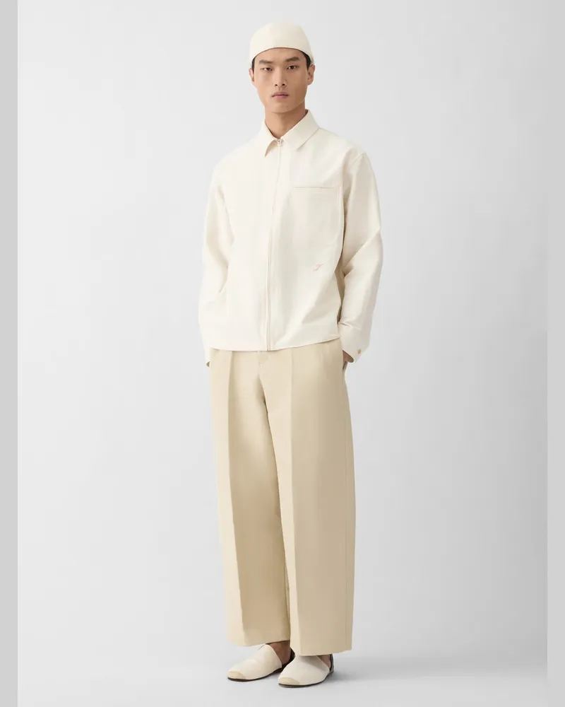 Jacquemus Das Mecano Hemd - Weiß Cremeweiß