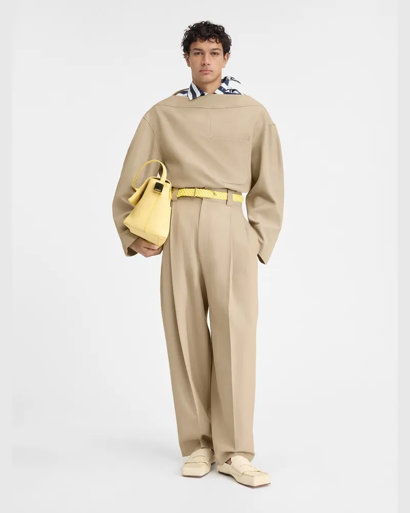 Jacquemus The Marzio Pants - Beige Beige