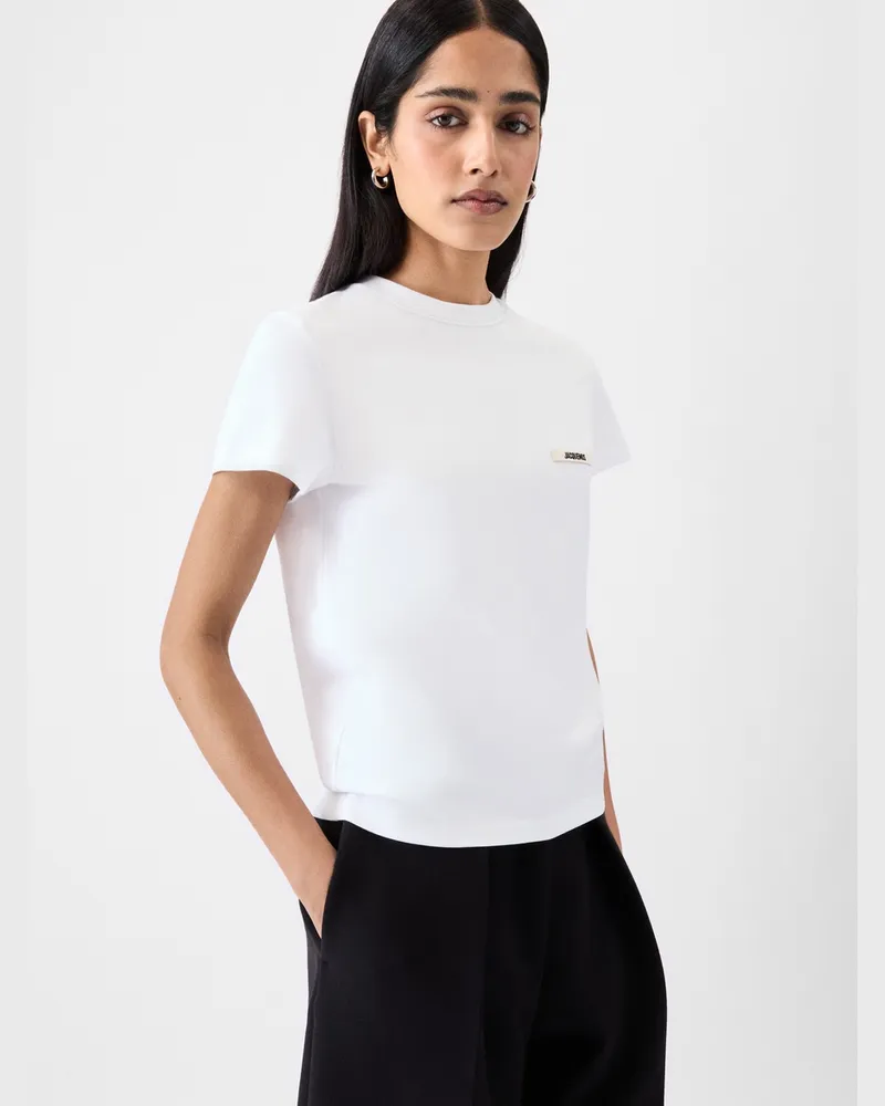 Jacquemus The Gros Grain Short-sleeve T-shirt - White White