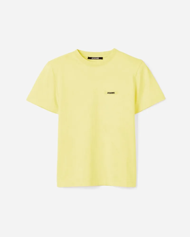 Jacquemus The Gros Grain Short-sleeve T-shirt - Pale Yellow Pale