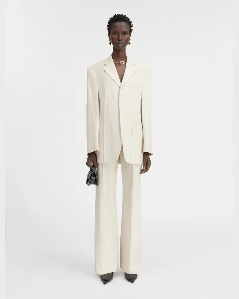Jacquemus Die Man's Jacke - Beige Hellbeige