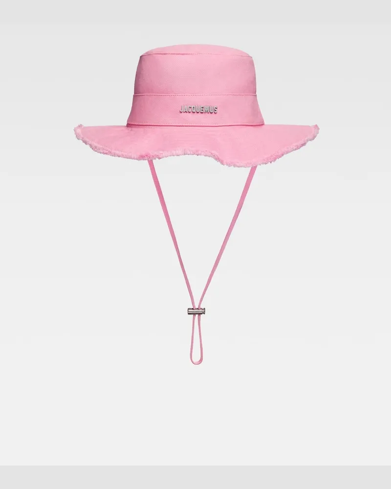 Jacquemus Der Artichaut Fischerhut - Rosa Hellrosa
