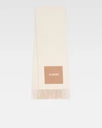 Jacquemus The Rond Carré Scarf - Beige Beige