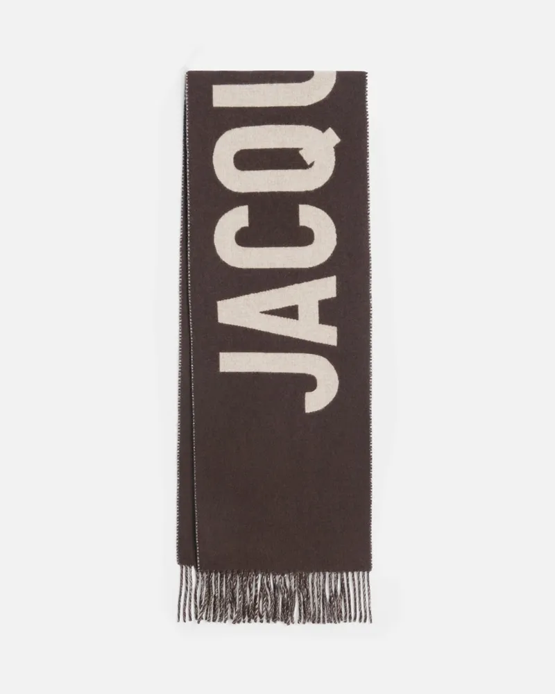 Jacquemus Der Jacquemus Schal - Braun Multi