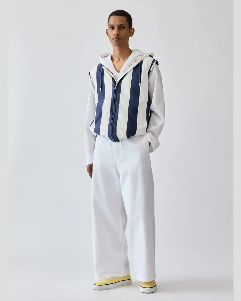 Jacquemus Le Pantalon Marin - Weiß Weiß