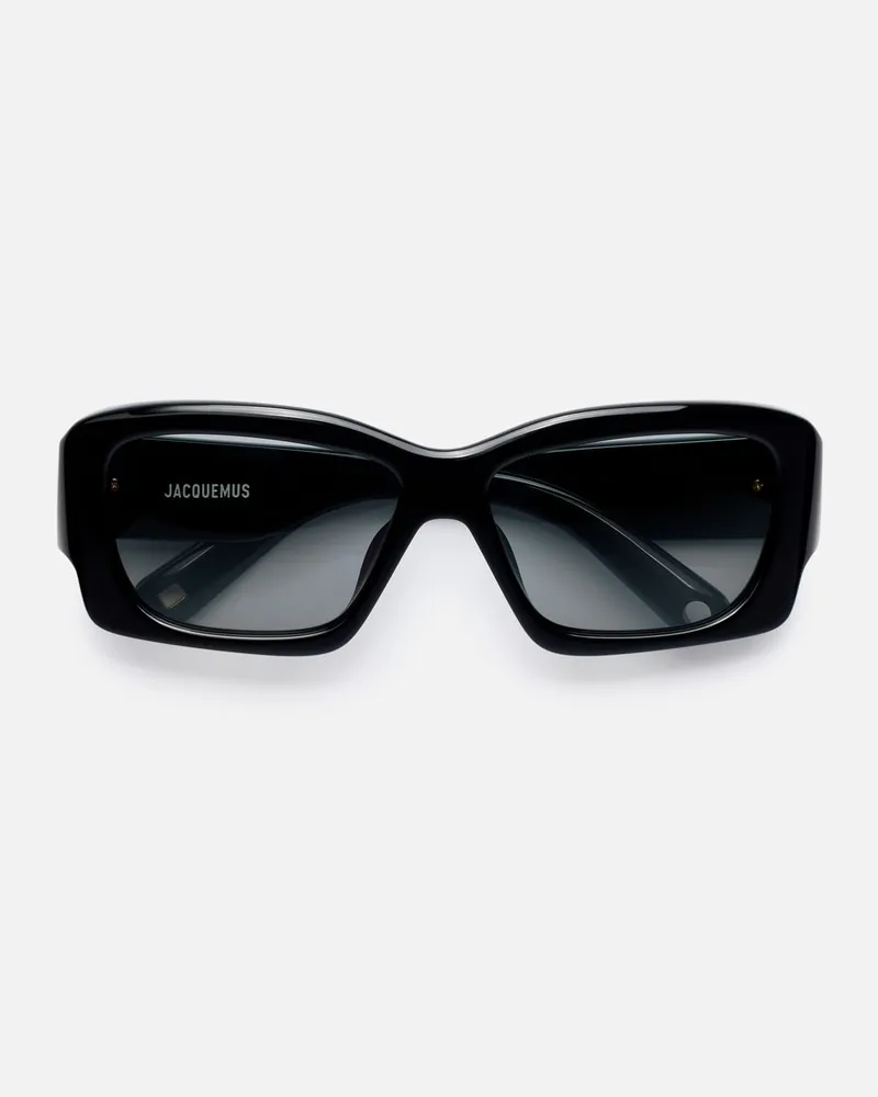 Jacquemus Die Croisière Sonnenbrille - Schwarz Schwarz