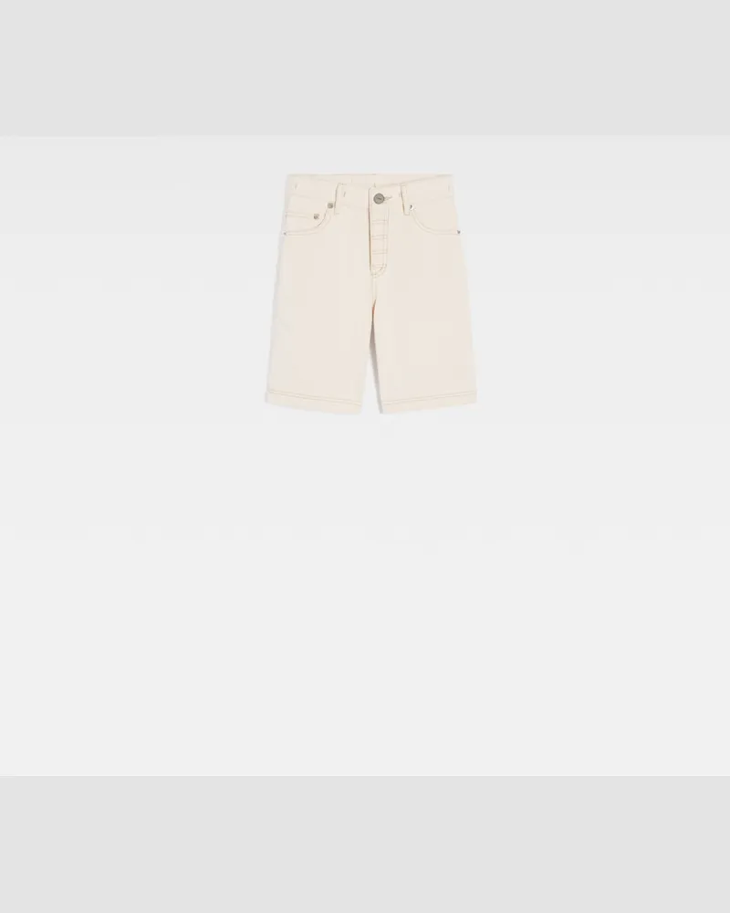Jacquemus The De-nîmes Kids' Denim Shorts - Off-White Off-white