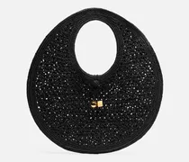 The Spiaggia Round Bag - Black