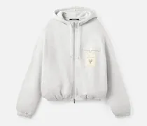 The Torneo Hoodie - Rosemary Label Grey