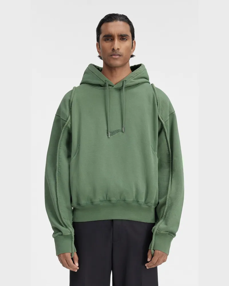 Jacquemus Le Sweatshirt Camargue - Dark Green Dark