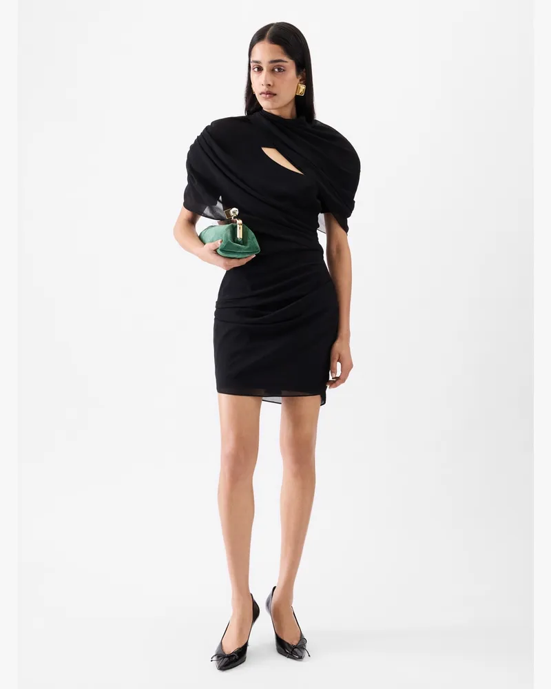 Jacquemus La Robe Castagna - Schwarz Schwarz