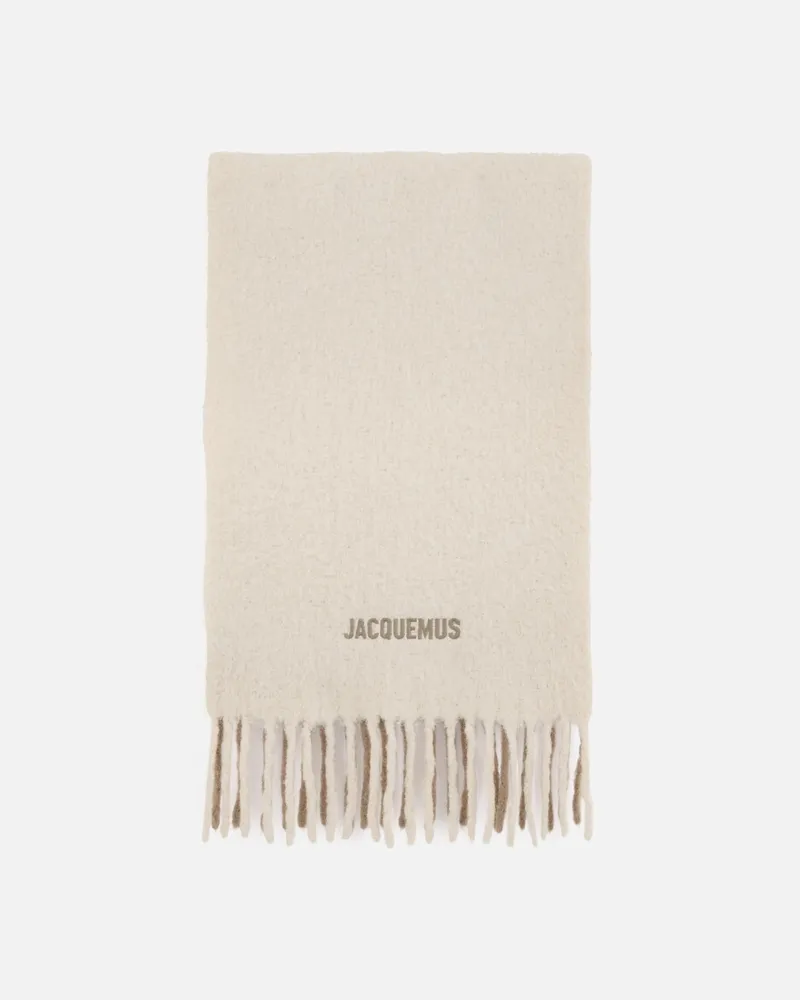 Jacquemus The Moisson Scarf - Beige Beige
