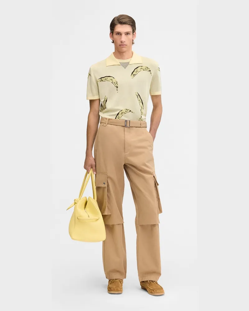 Jacquemus The Cargo Pants - Camel Camel
