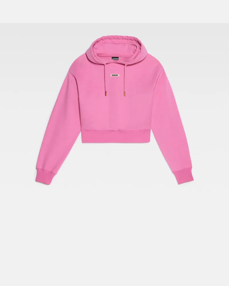 Jacquemus Le Hoodie Gros Grain - Rosa Rosa