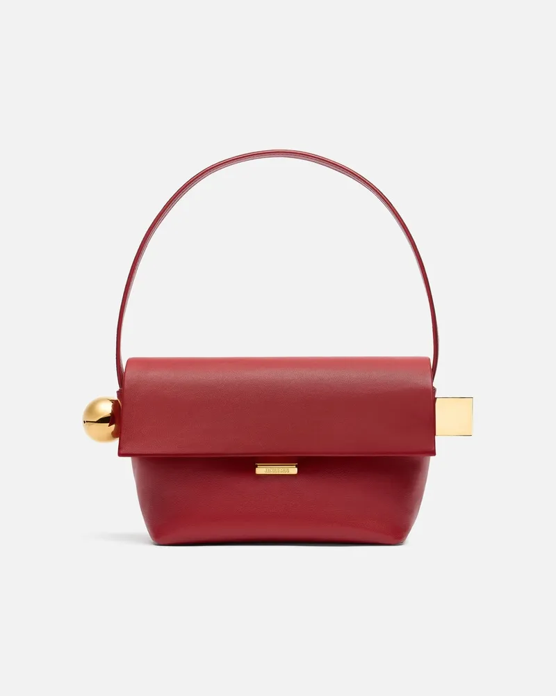 Jacquemus The Rond Carré - Dark Red Dark