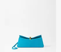 Die Valérie Clutch - Medium Blau
